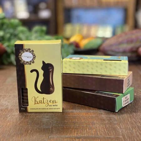 Chocolate Fuhrmann Katzen (Língua de Gato) – Ao Leite