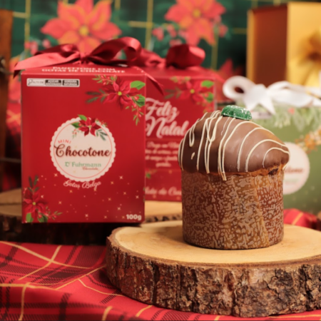 Mini Panetone de Chocolate